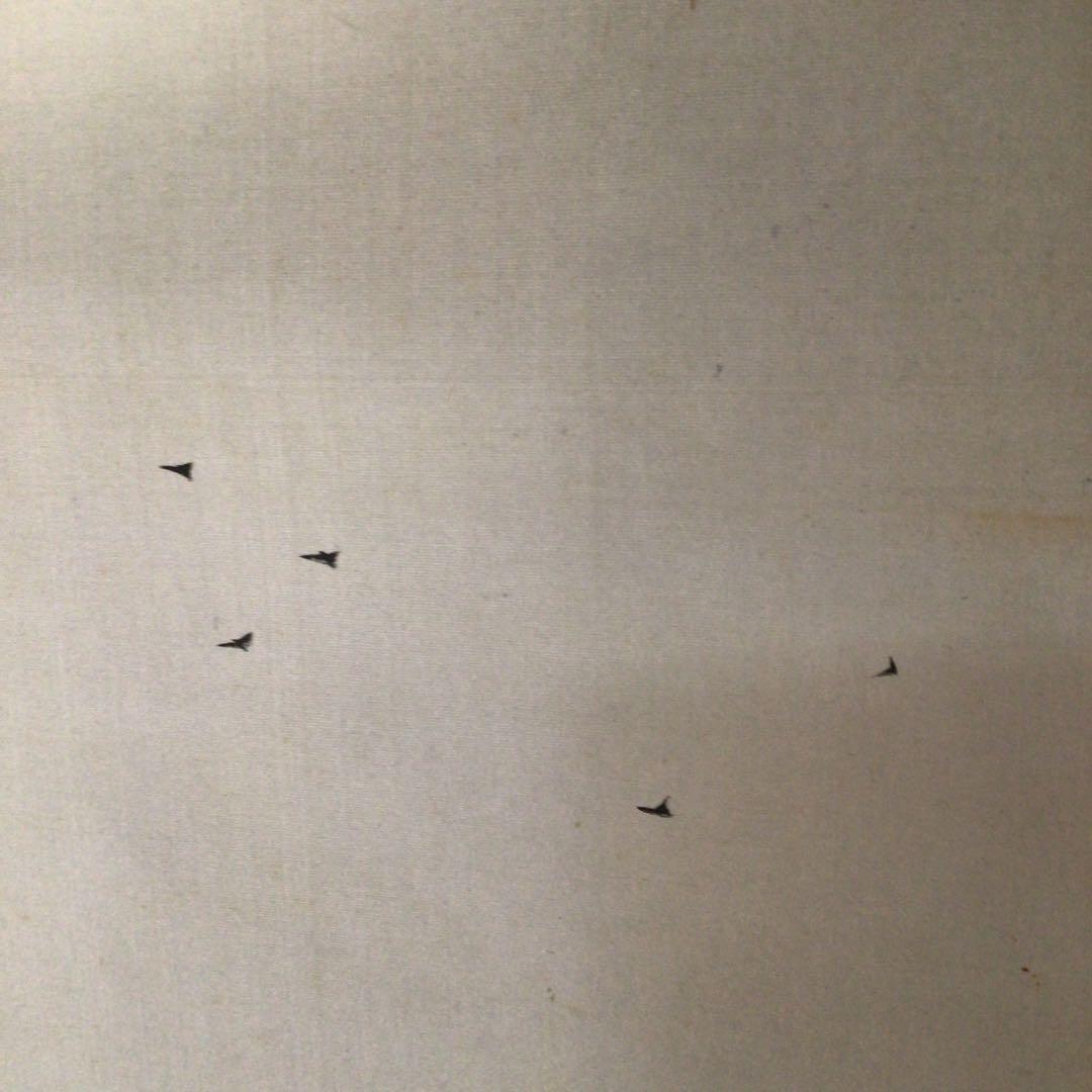 No3680  掛軸　櫟文峰　山水閑居図　絹本　日本画　古画　古美術　送料無料
