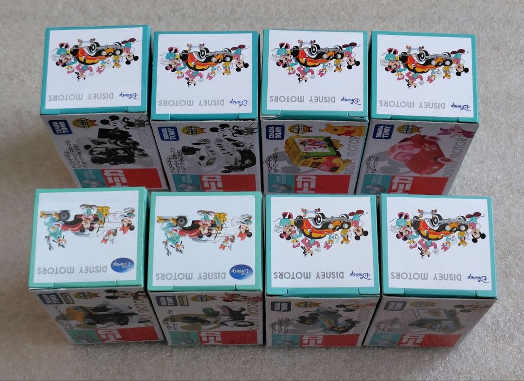 【未開封】ディズニーモータース　販売店特別仕様車　8個　まとめ売り