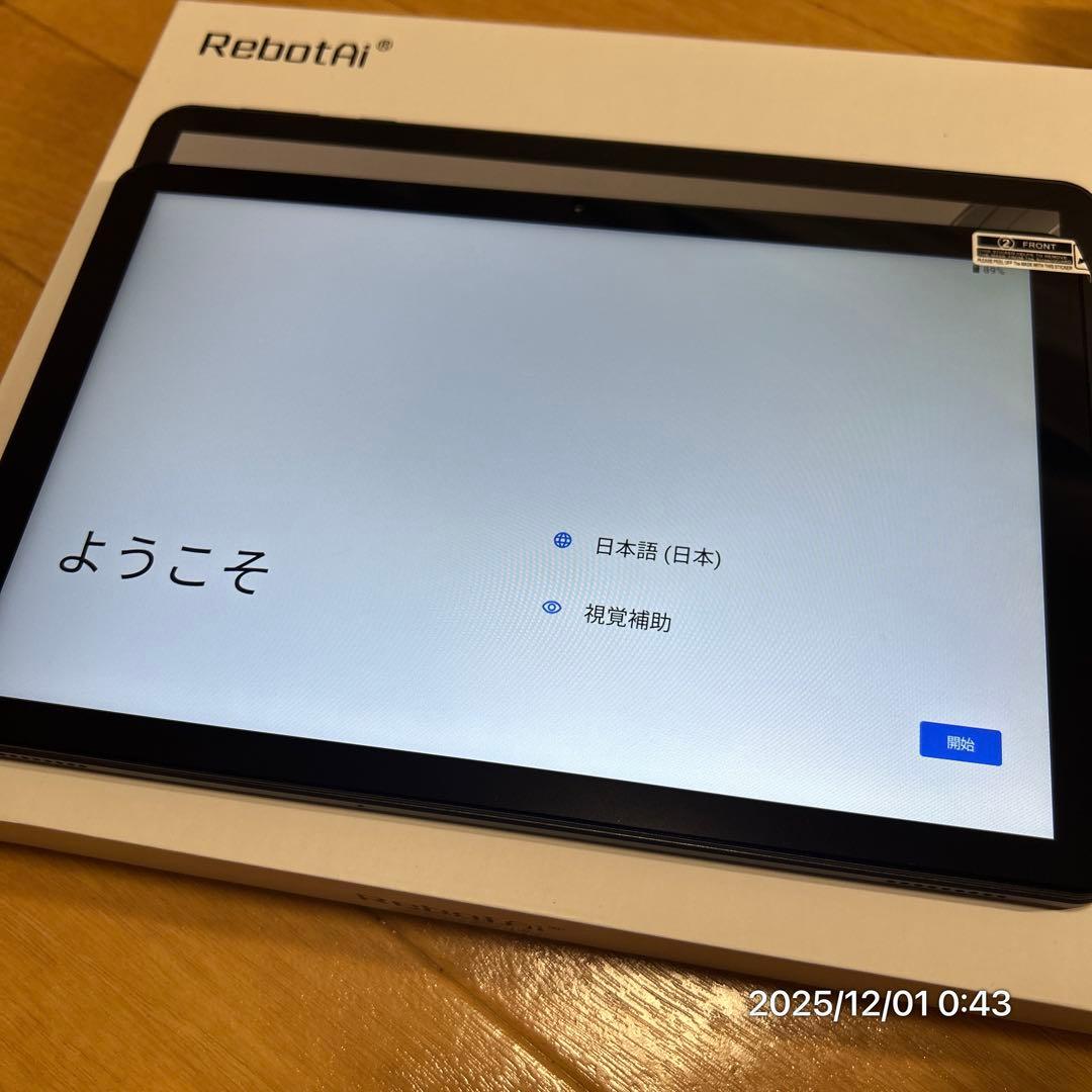 Android15 タブレット 10インチ Wi-Fi6 軽量 薄型 顔認証