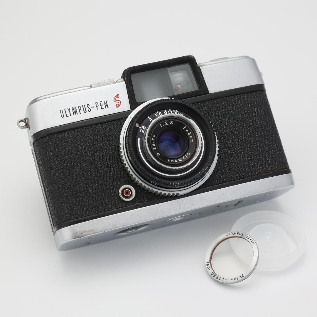 【動作確認済】オリンパス OLYMPUS-PEN S ハーフカメラ【機械式】