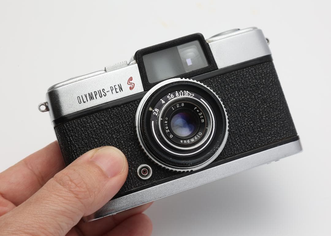 【動作確認済】オリンパス OLYMPUS-PEN S ハーフカメラ【機械式】