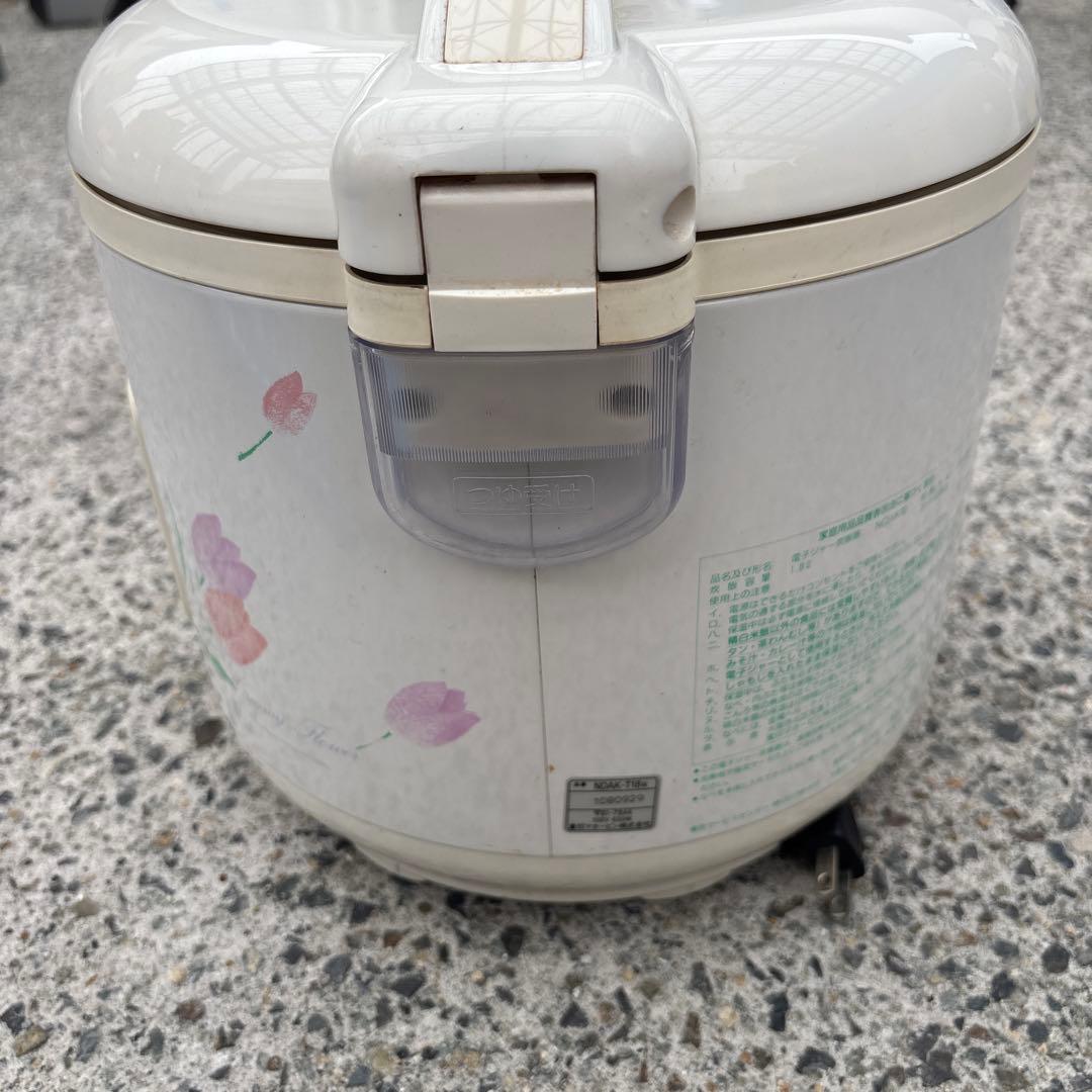 昭和レトロ　象印 タイマー付き 炊飯電子ジャー NDAK-T18
