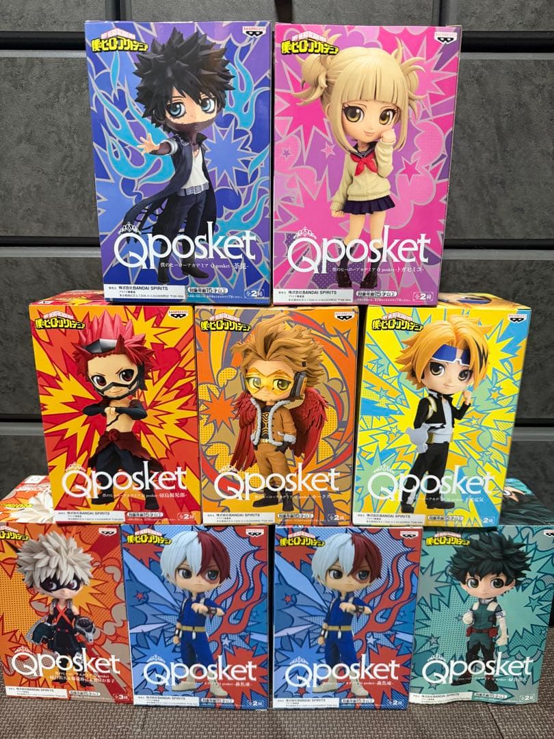 Qposket ヒロアカ 8点セット