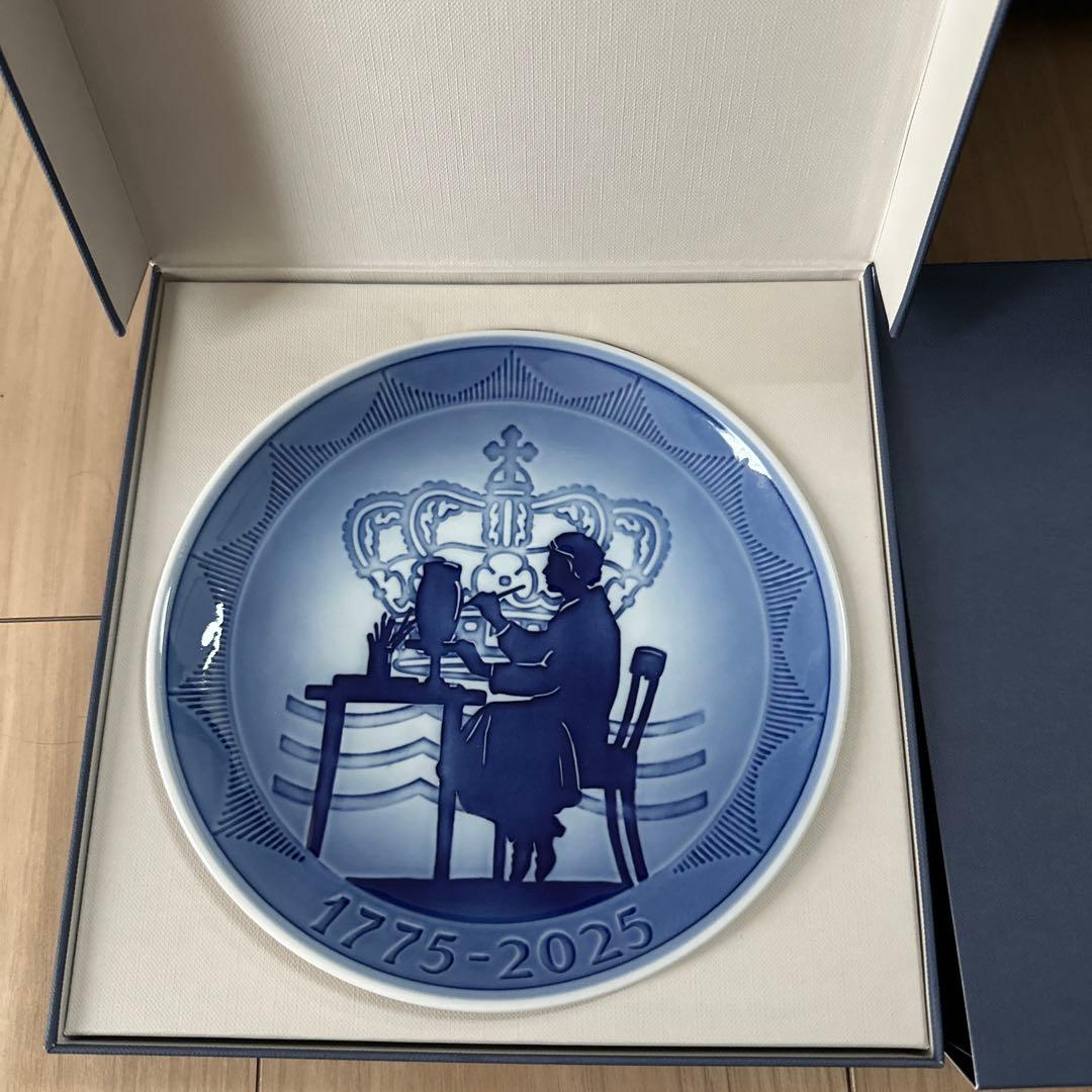 ロイヤル コペンハーゲン 250周年記念プレート 最終値下げ