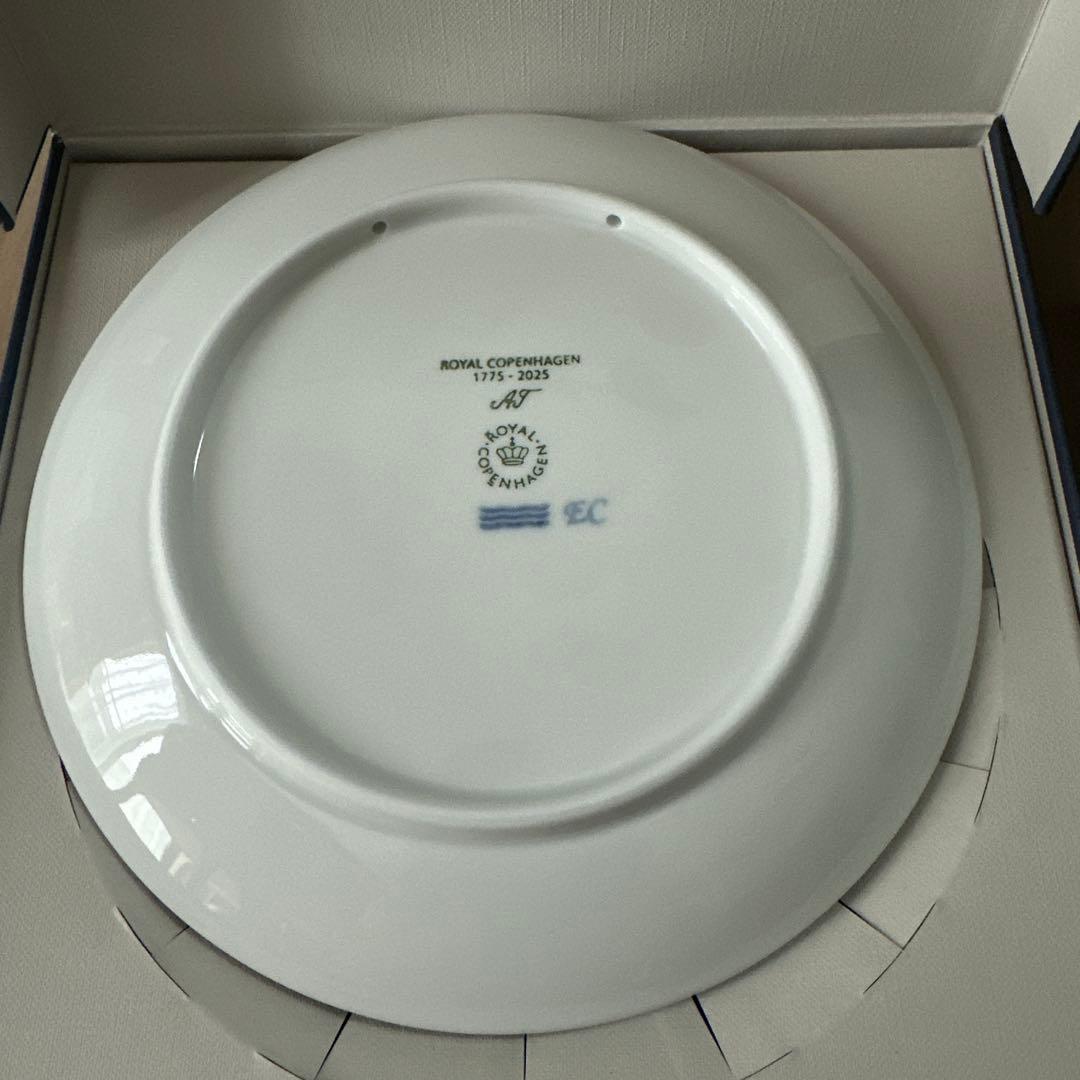 ロイヤル コペンハーゲン 250周年記念プレート 最終値下げ
