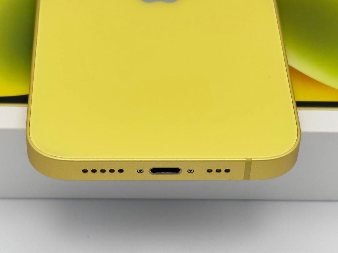 【美品】iphone14 128GB イエロー SIMフリー 元箱付き