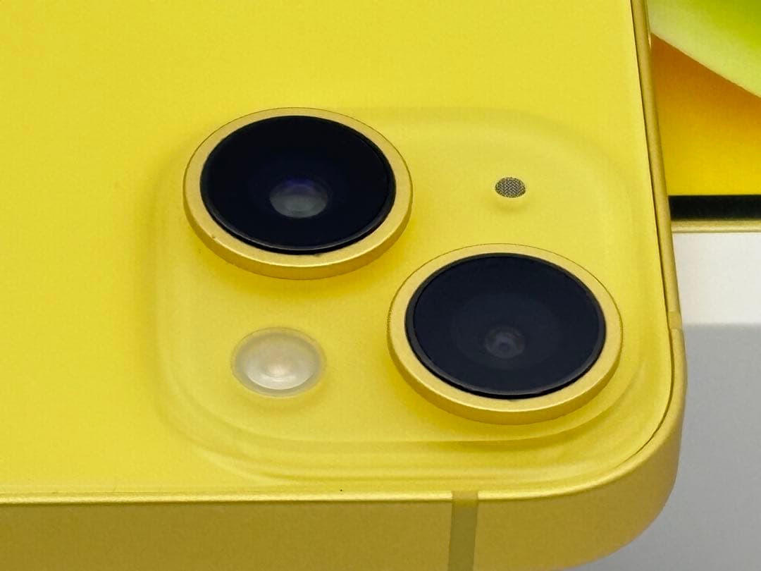 【美品】iphone14 128GB イエロー SIMフリー 元箱付き