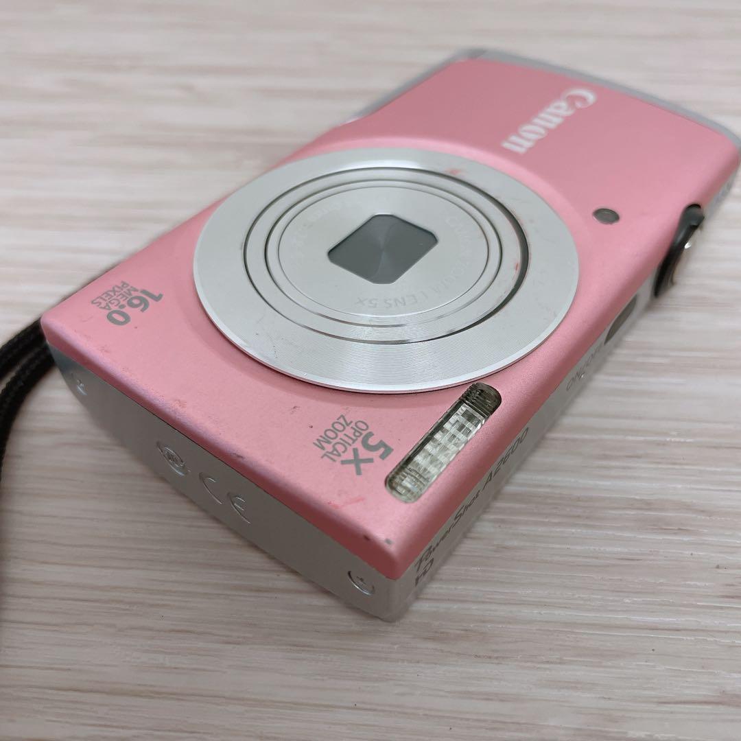 動作確認済⭐️Canon PowerShot A2600 ピンク　デジカメ