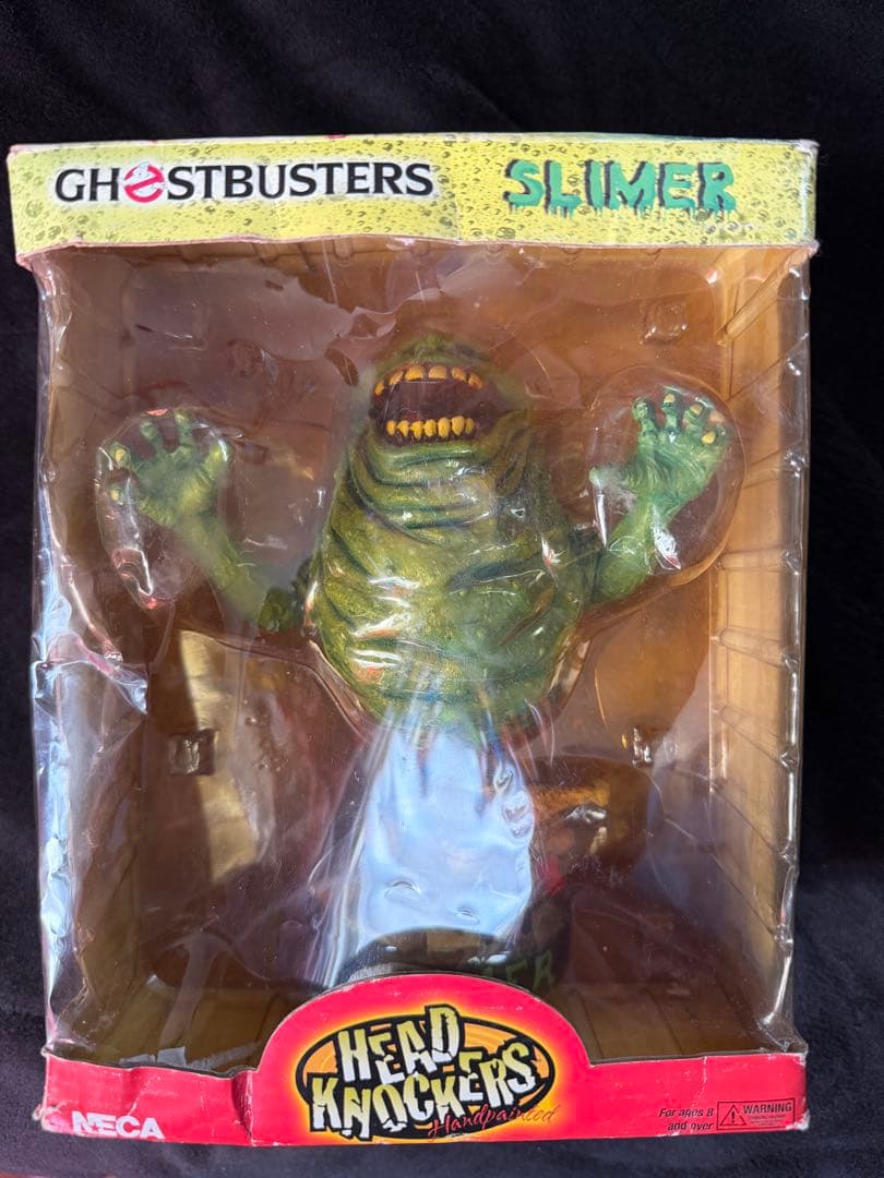 【激レアデッドストック】ゴーストバスターズ スライマー ヘッドノッカー　外箱付き