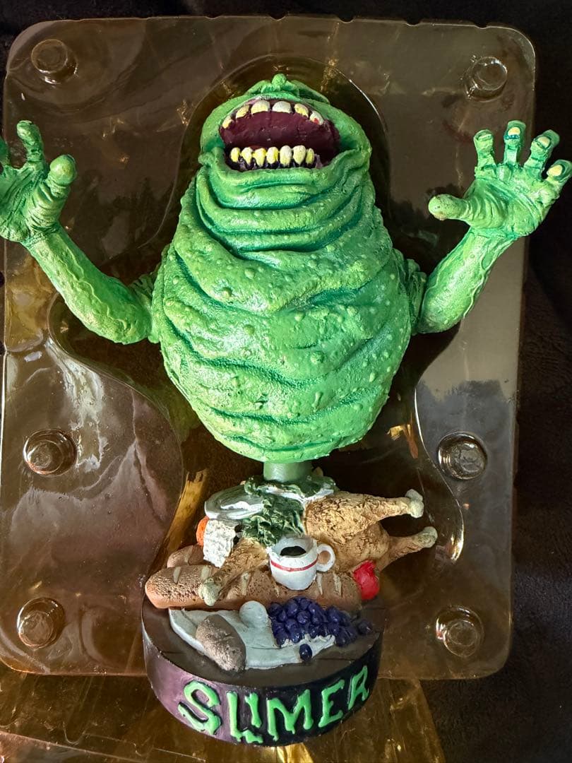 【激レアデッドストック】ゴーストバスターズ スライマー ヘッドノッカー　外箱付き