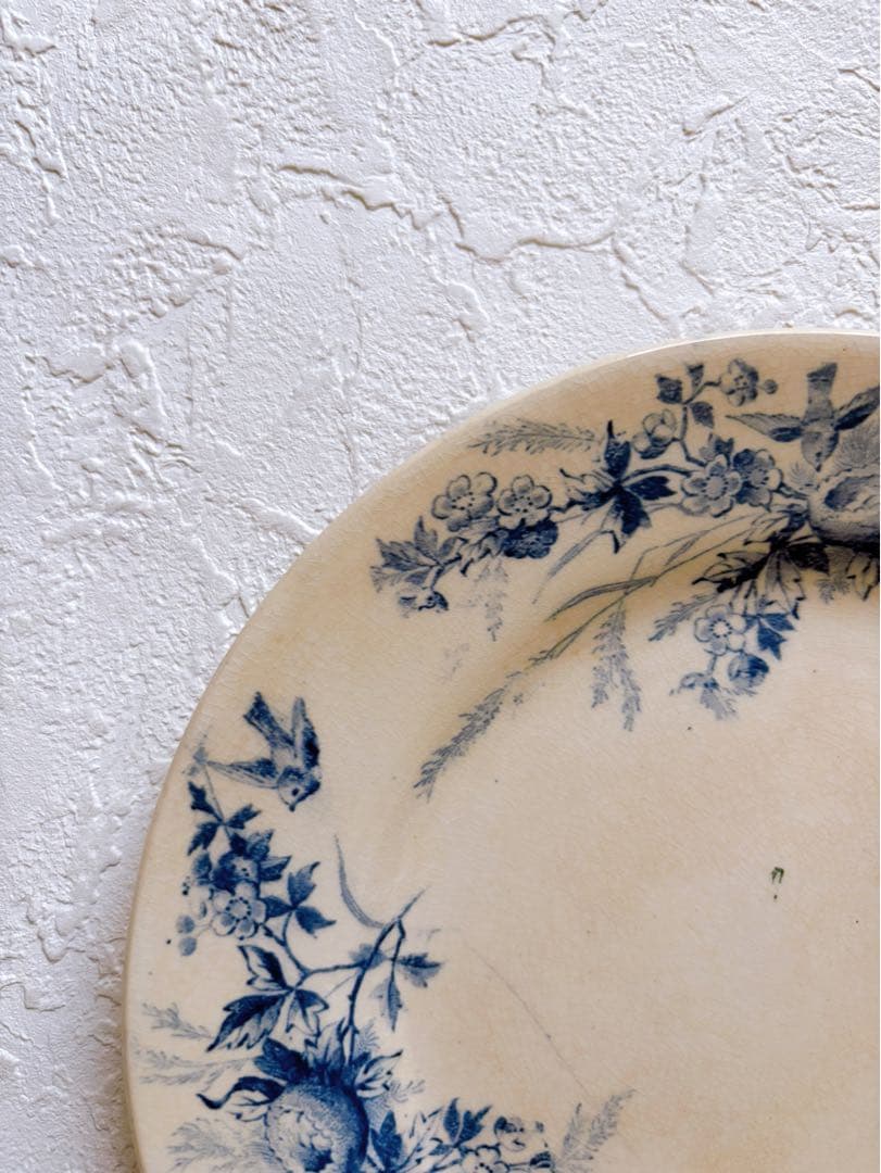 フランスアンティーク　Creil et Montereau デザート皿