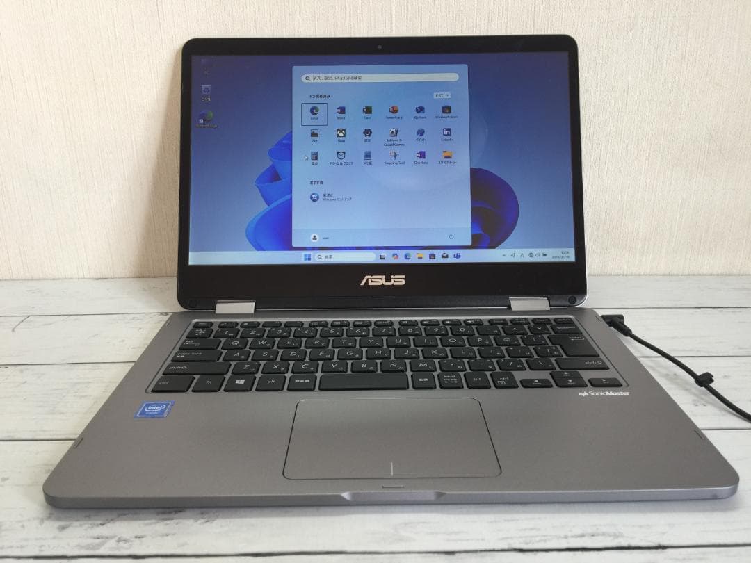 ASUS TP401 14型薄型・コンパクト/Office2024/Win11