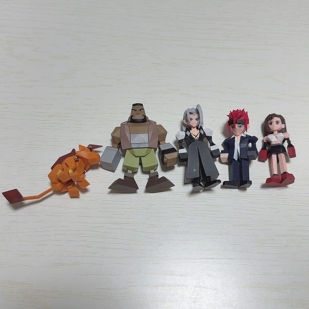 FF7 一番くじ G賞 ポリゴン ミニフィギュア