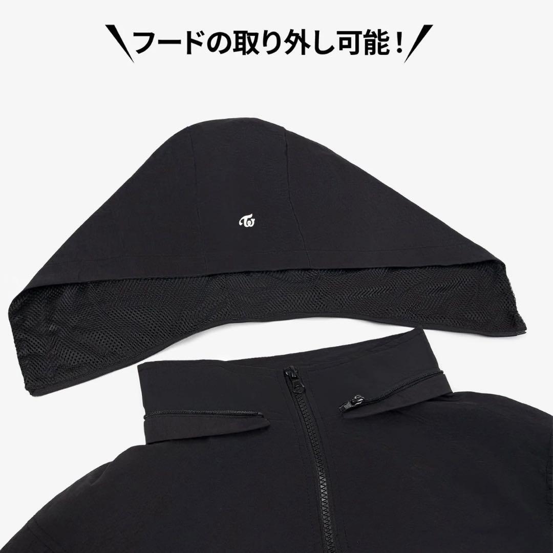 新品未開封 TWICE THIS IS FOR ウィンドブレーカー サナ L