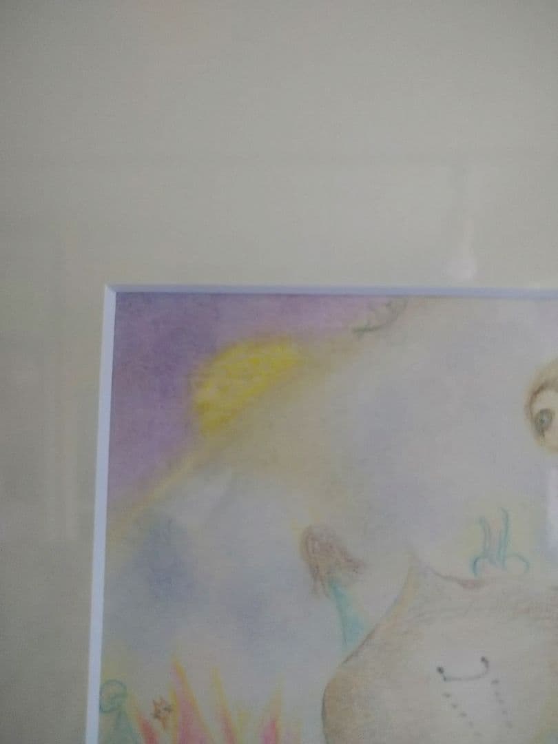 色鉛筆画　原画　一点物【truthe and truce 真実と休戦】