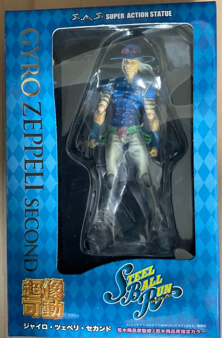 ジョジョ超像可動 スティールボールラン　セット　＋馬2体付き