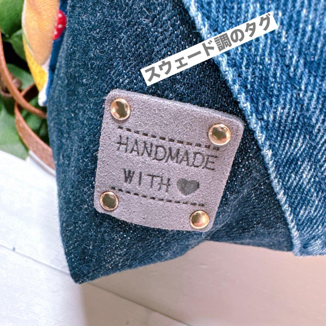 ゆ*ら様 コヤンイサムチョン♡着ぐるみクム君のデニムリメイク巾着ショルダー