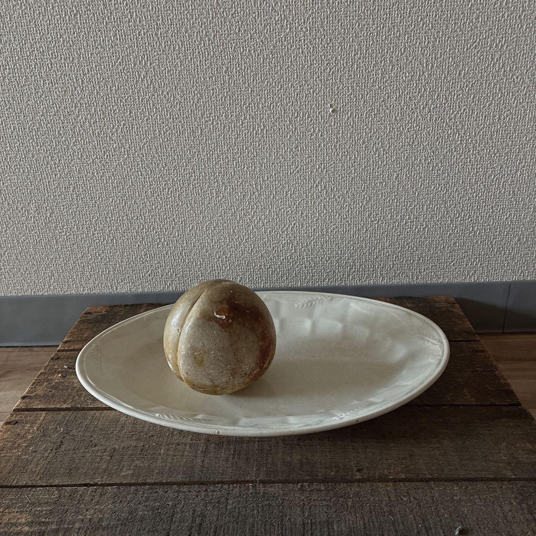 麦の穂のオーバル皿 マーストリヒト ヨーロッパアンティーク フランスアンティーク