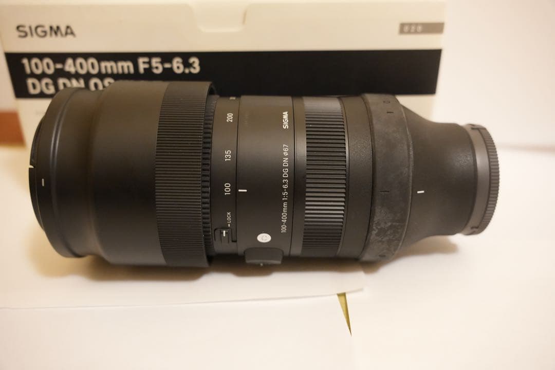 SIGMA 100-400mm F5-6.3 DG DN OS ソニー　三脚座付