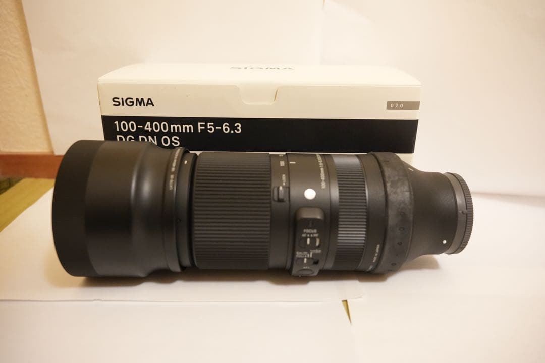SIGMA 100-400mm F5-6.3 DG DN OS ソニー　三脚座付