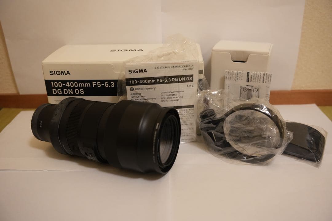 SIGMA 100-400mm F5-6.3 DG DN OS ソニー　三脚座付