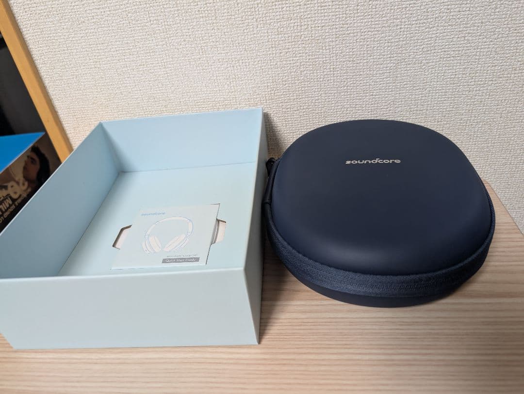 Soundcore SPACE Q45 ワイヤレスヘッドホン ネイビー