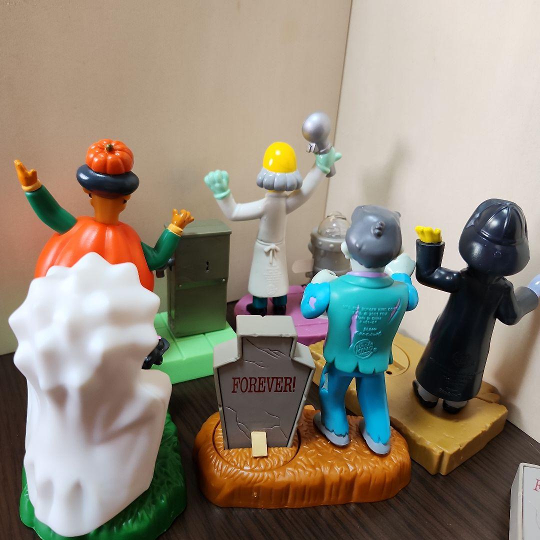 シンプソンズ　フィギュア　ミールトイ　チェス　未使用あり　ハロウィーン