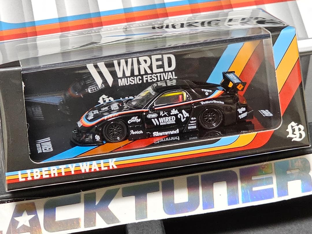 INNO64 イノモデルマツダ RX7 FD3S LBWKスーパーシルエット8個