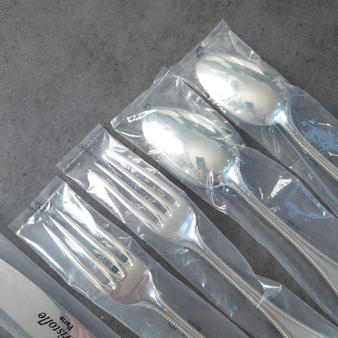 クリストフル パール テーブルサイズ 未開封 6点