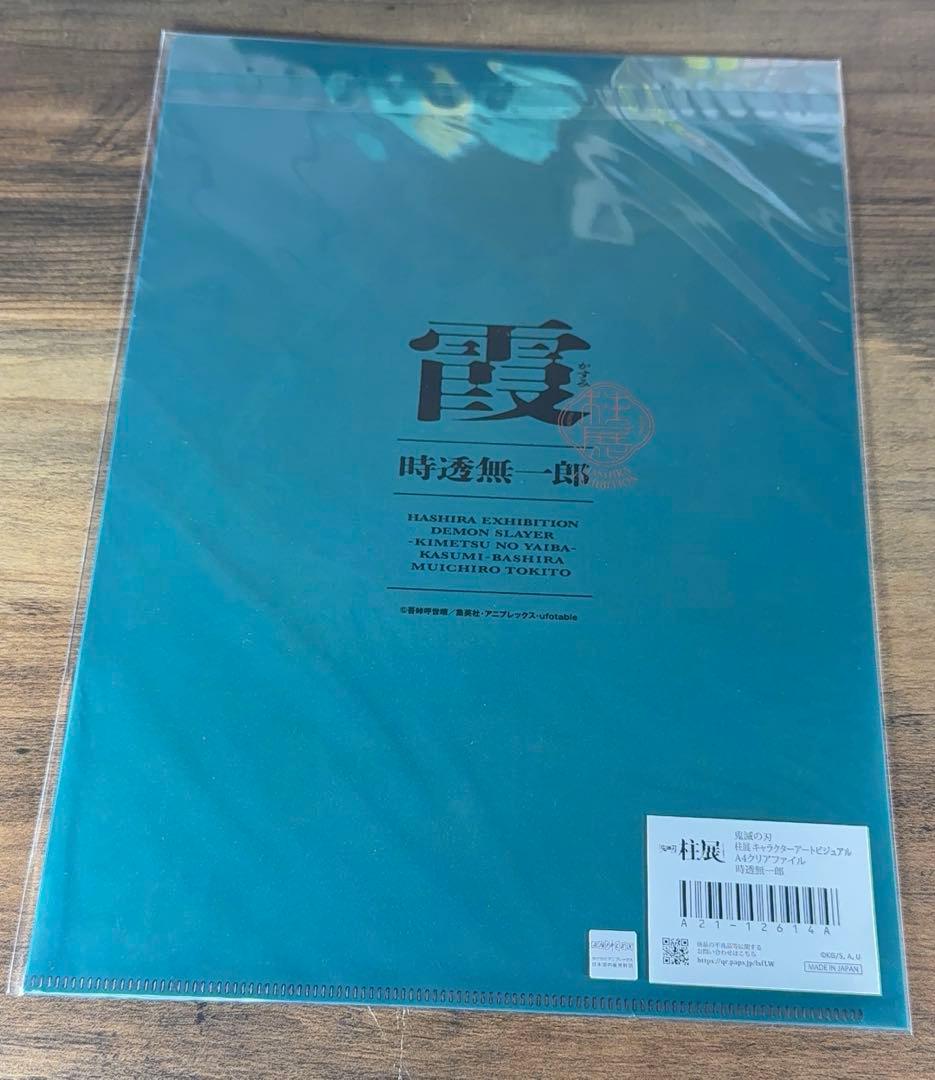 鬼滅の刃　柱展　キャラクターアートビジュアル　A4クリアファイル