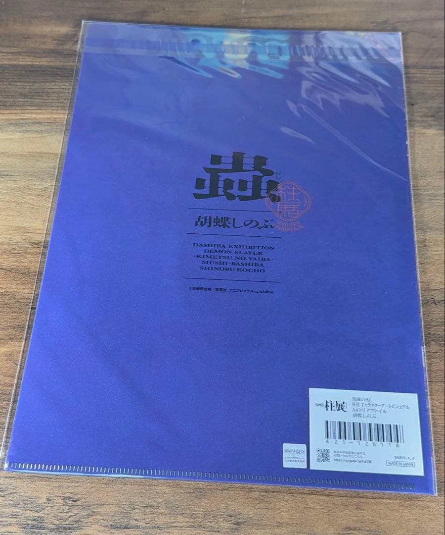 鬼滅の刃　柱展　キャラクターアートビジュアル　A4クリアファイル
