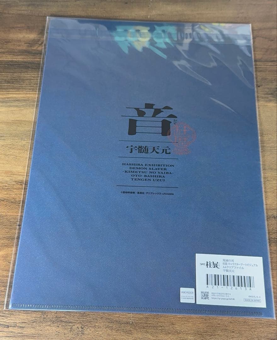 鬼滅の刃　柱展　キャラクターアートビジュアル　A4クリアファイル