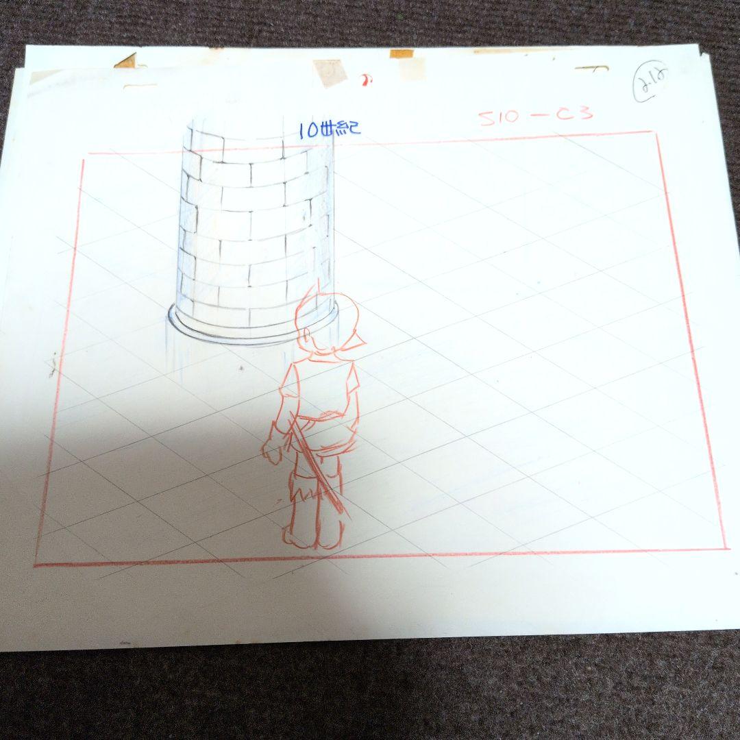 鉄腕アトム第１作　原画レイアウト