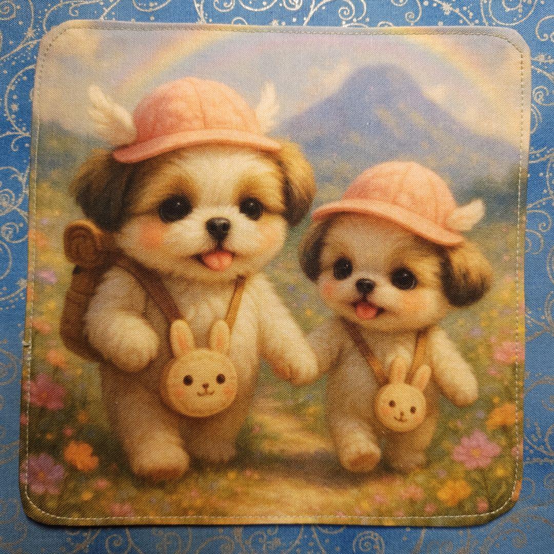 てるみん　ハンカチ　わんこさん柄　17枚