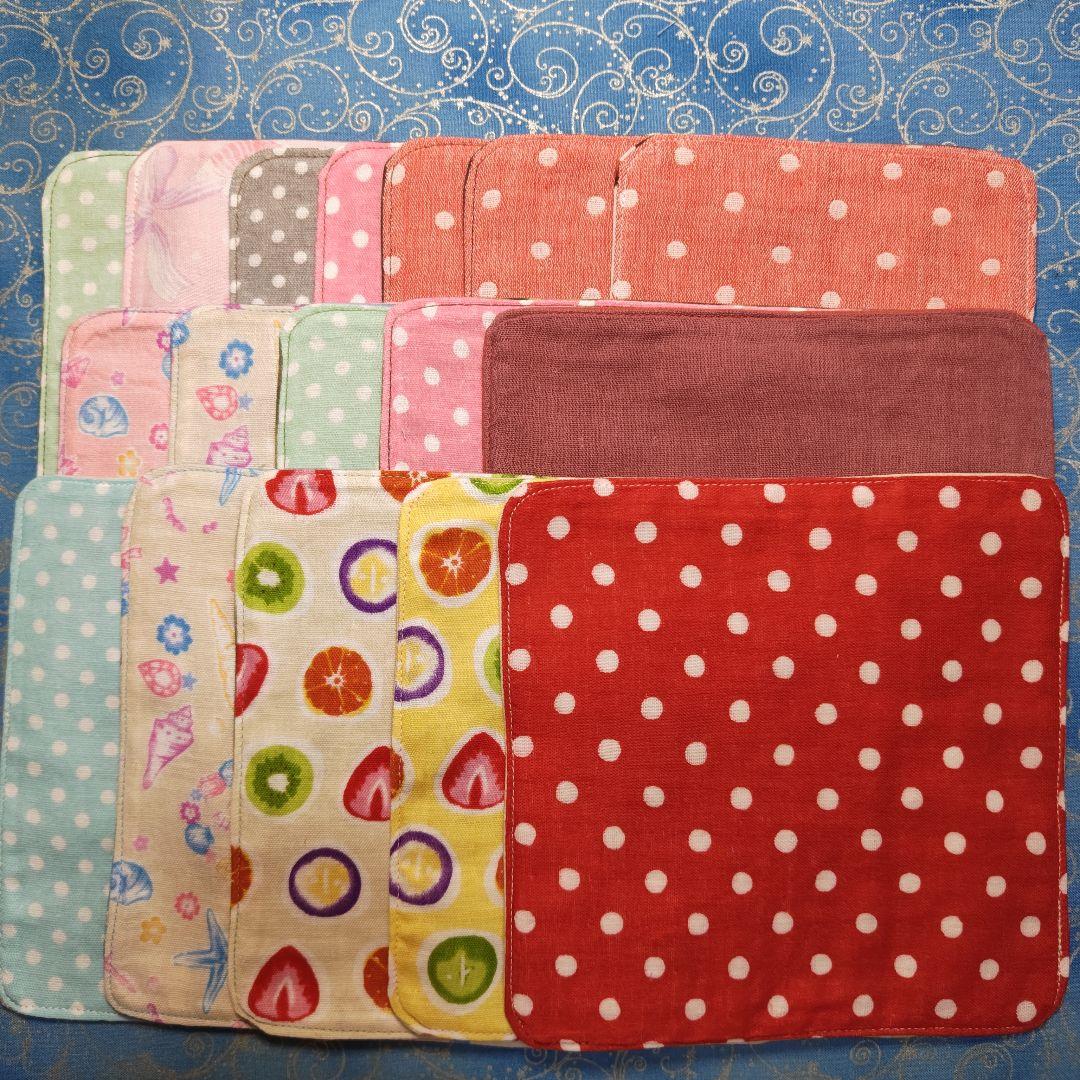 てるみん　ハンカチ　わんこさん柄　17枚