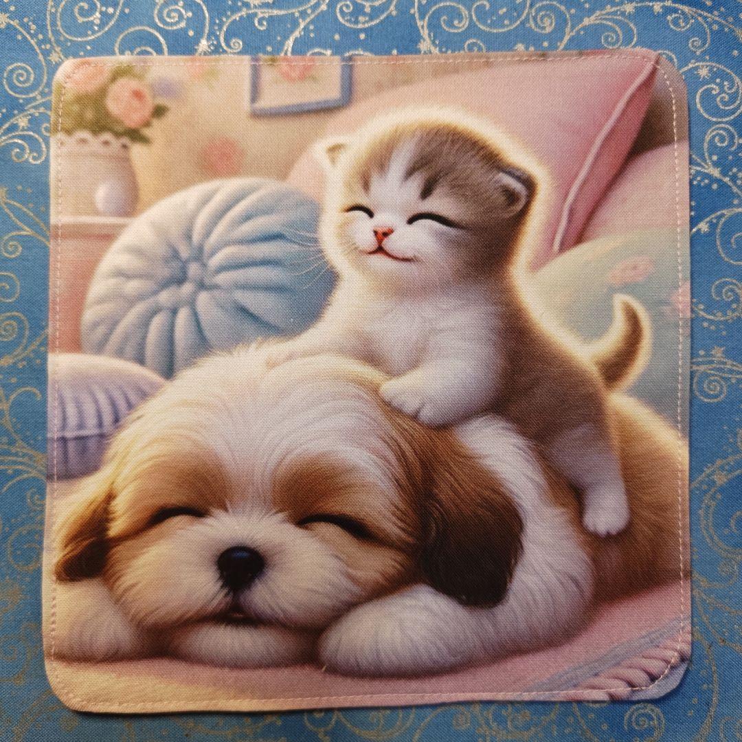 てるみん　ハンカチ　わんこさん柄　17枚