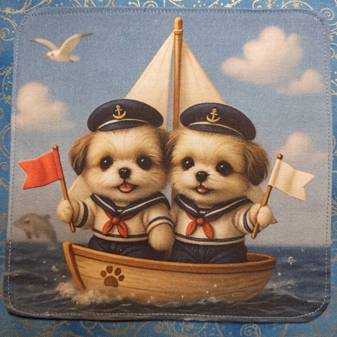 てるみん　ハンカチ　わんこさん柄　17枚