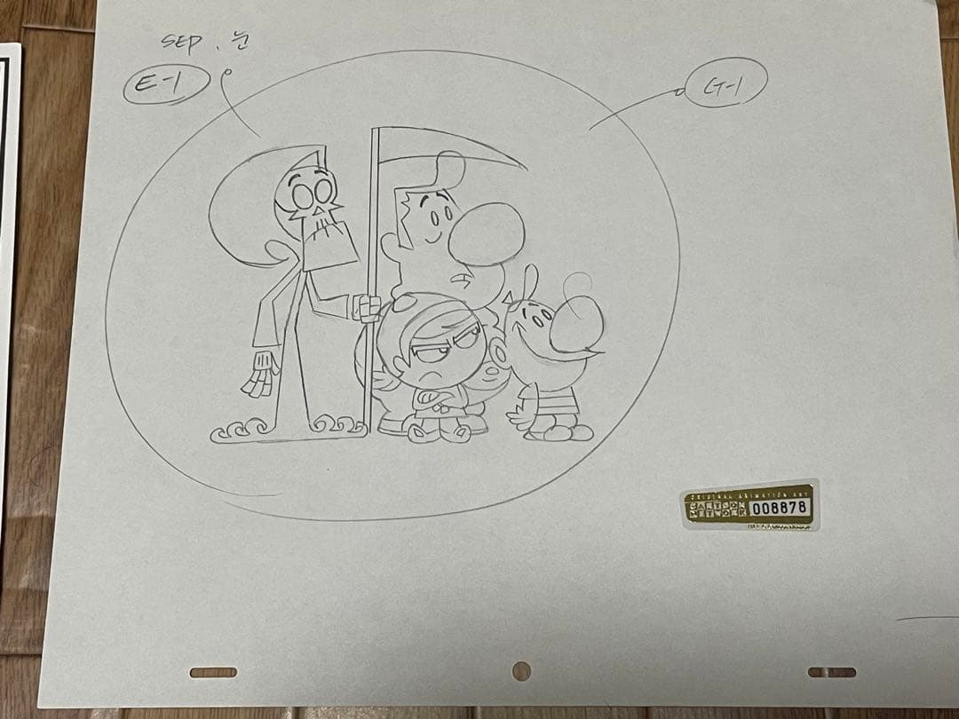 ビリー＆マンディ 原画