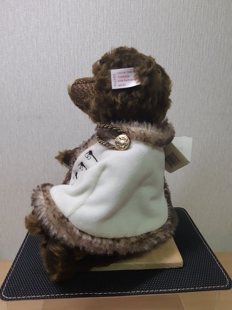 シュタイフ テディベア『アンドラーシ・グラーフ』 約28㎝