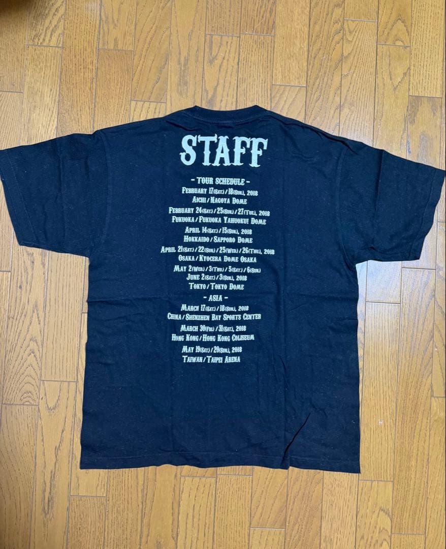 安室奈美恵 ファイナルツアー STAFFTシャツ