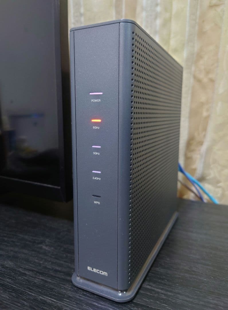 Wi-Fi 6E対応無線LANルーターWRC-XE5400GS-G