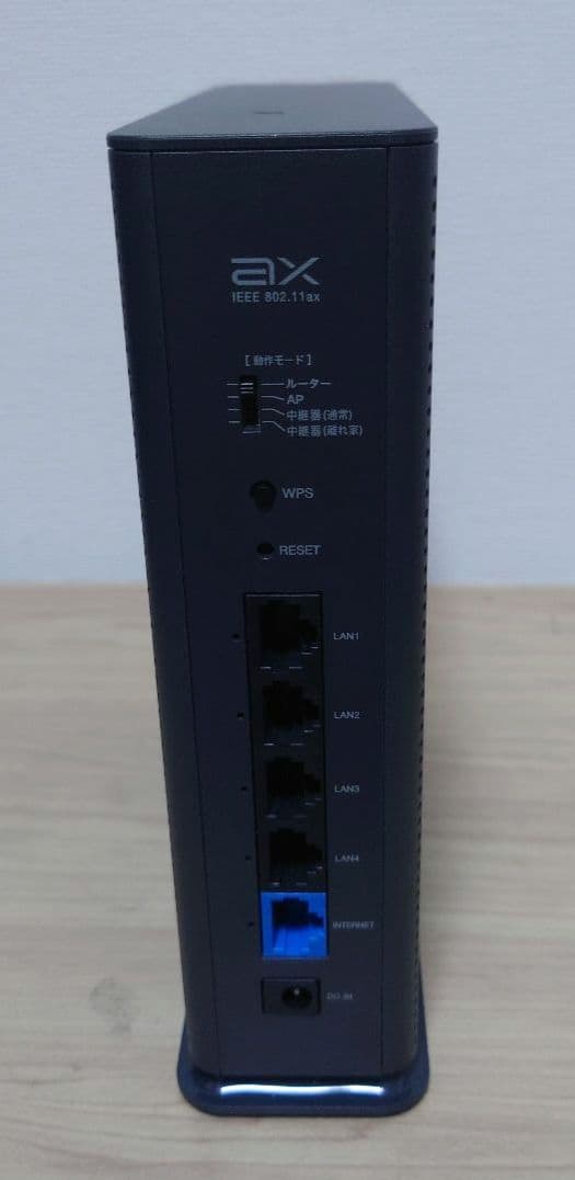 Wi-Fi 6E対応無線LANルーターWRC-XE5400GS-G