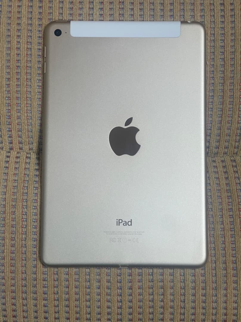 Apple iPad mini 4 128GB ゴールド 本体 Cellular