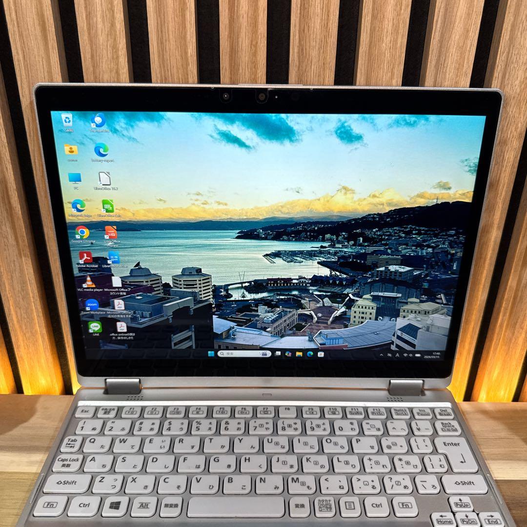 LTE 2in1タッチ対応モデル‼️Let's note QV9☘ノートパソコン