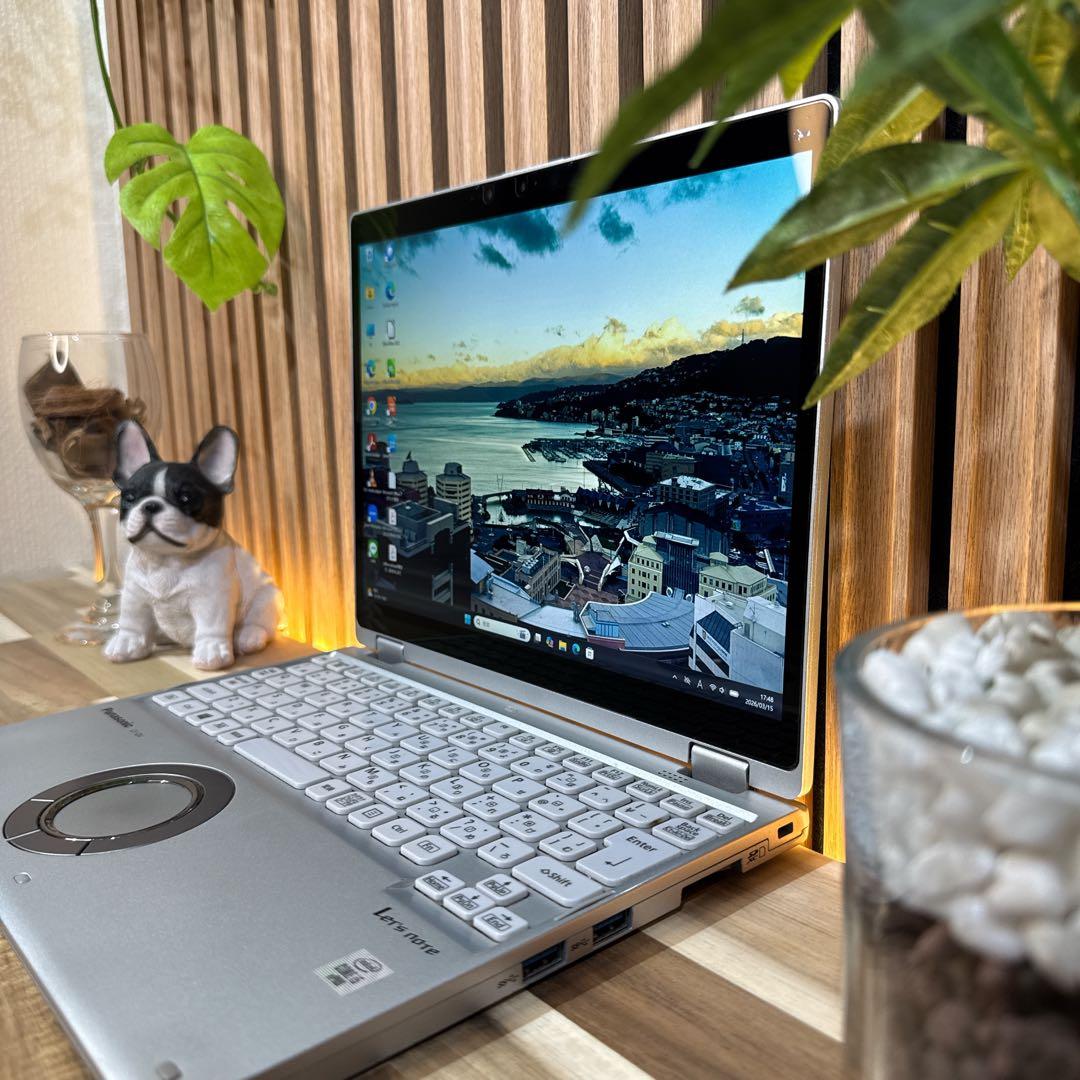 LTE 2in1タッチ対応モデル‼️Let's note QV9☘ノートパソコン