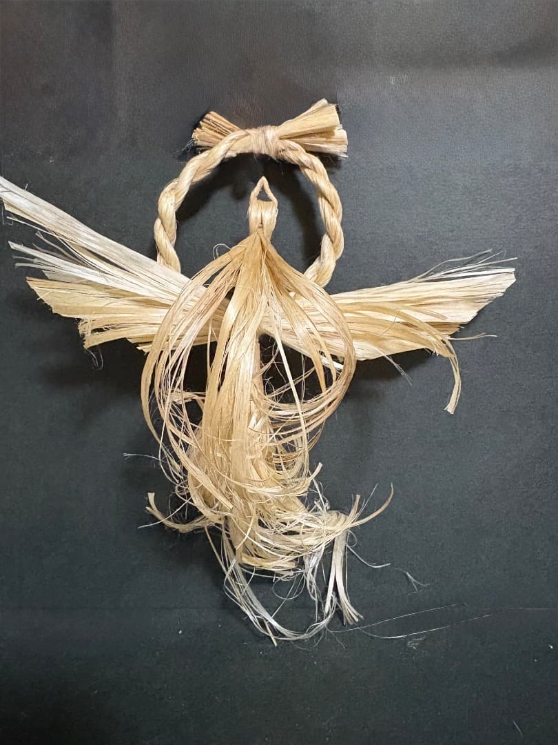 精麻鳳凰☆精麻☆鳳凰☆大麻☆ハンドメイド☆飾り