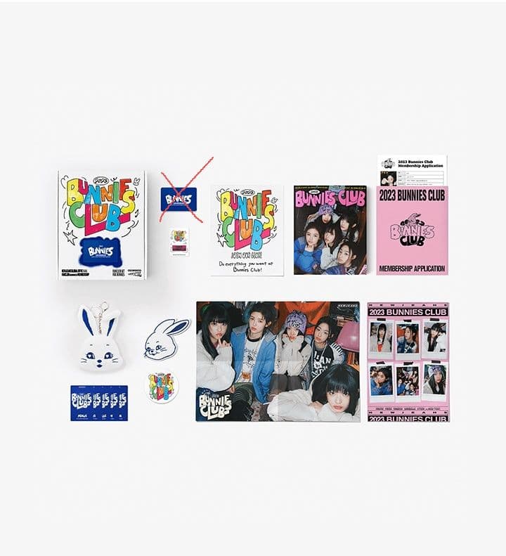 セール中！ newjeans BUNNIES 2023 ファンクラブキット