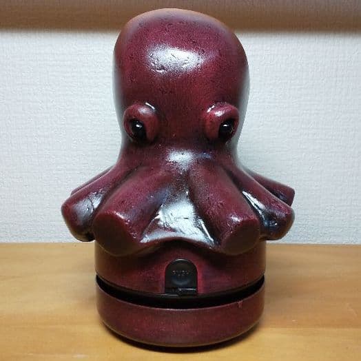 卓上クリーナー 「タコ上クリーナー」ハンドメイド