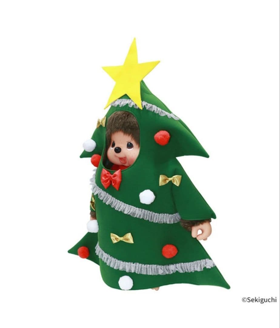 クリスマスツリーモンチッチドレス