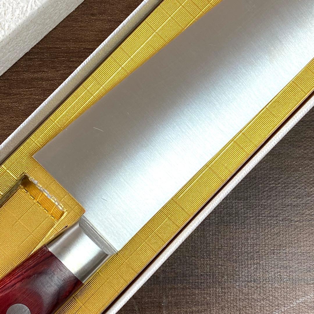 【未使用】堺一文字一平 IPPEI INOX 三徳包丁 17cm 日本製 箱付